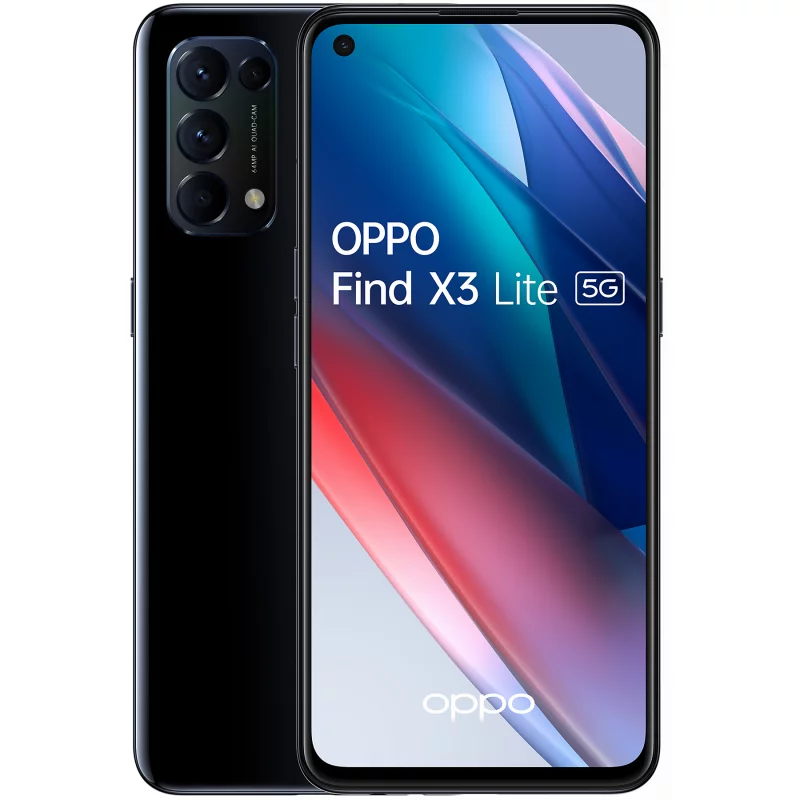 Image : Oppo Find X3 Lite 6.43' Double SIM 128 Go 5G Noir