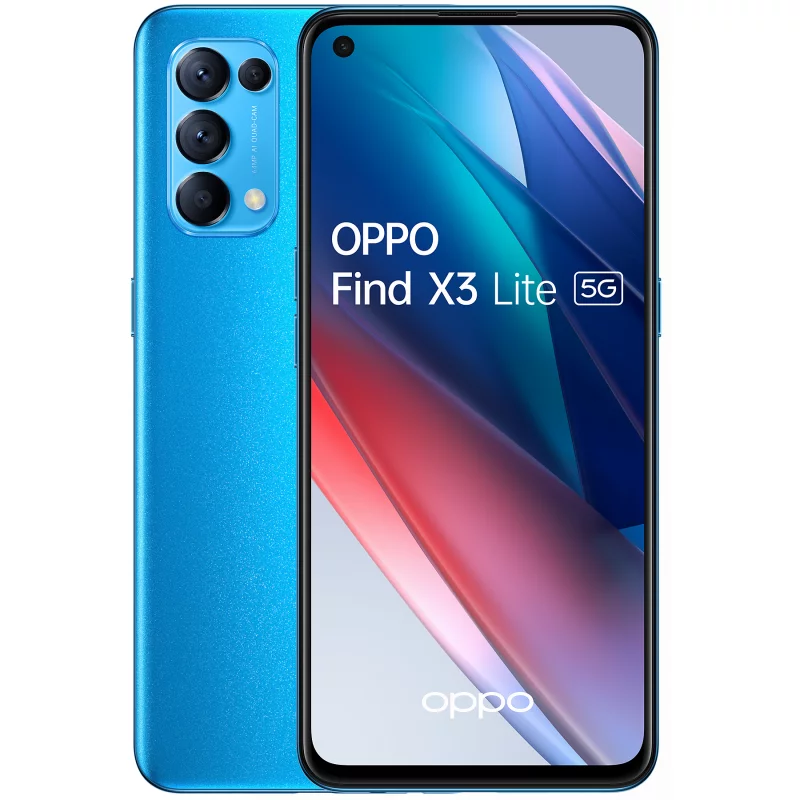 Image : Oppo Find X3 Lite 6.43' Double SIM 128 Go 5G Bleu