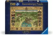Puzzle 1500 pièces Ravensburger Harry Potter La carte de Poudlard