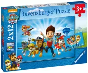Puzzles 2 x 12 pieces Ravensburger Ryder et la Pat Patrouille 07586