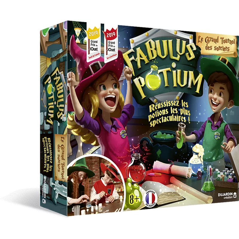 Image : Jeu scientifique Dujardin Fabulus Potium