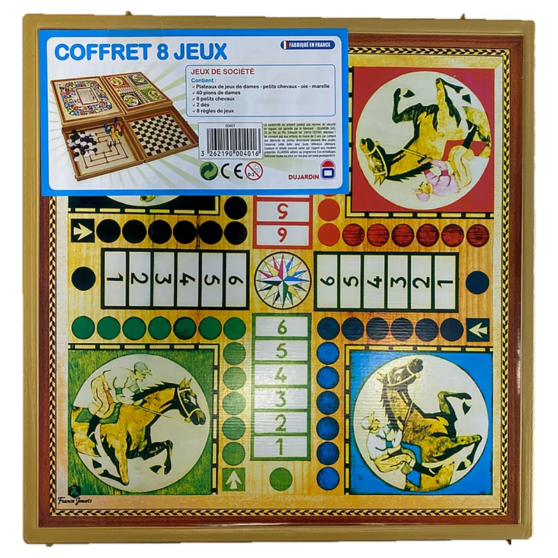 Image : Coffret 8 jeux Dujardin 00401