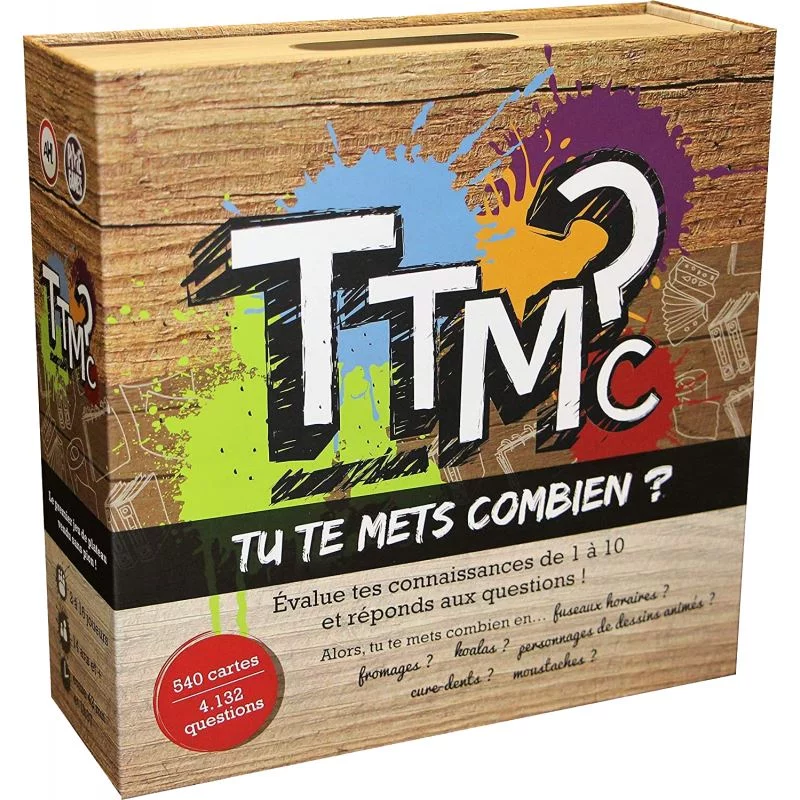 Image : Jeu de societe TTMC Tu te mets combien
