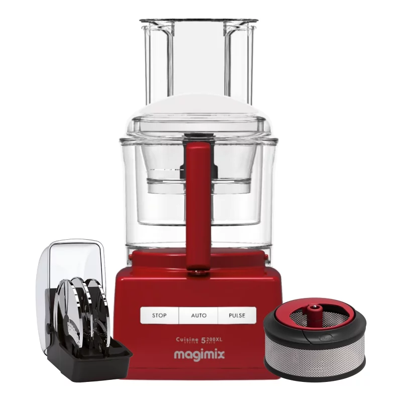 Image : Robot multifonction Magimix CS5200XL PREMIUM ROUGE