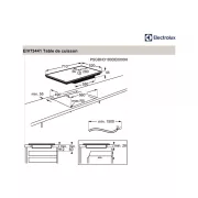 Plaque induction Electrolux EIV73441