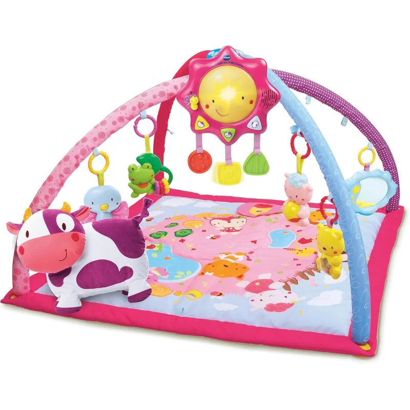 Image : Lumi tapis des P'tits copains rose VTECH BABY