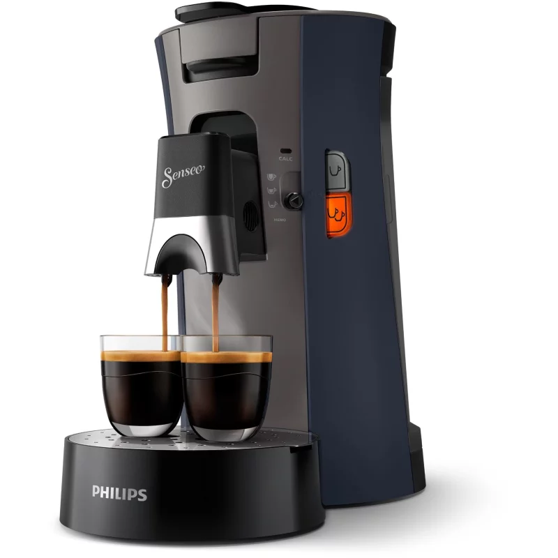 Image : Machine a cafe PHILIPS Senseo Select CSA240/71 Bleu
