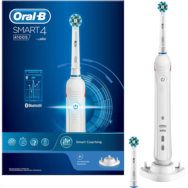 Image : Brosse à Dents électrique Rechargeable Oral-b Smart 4 4100s