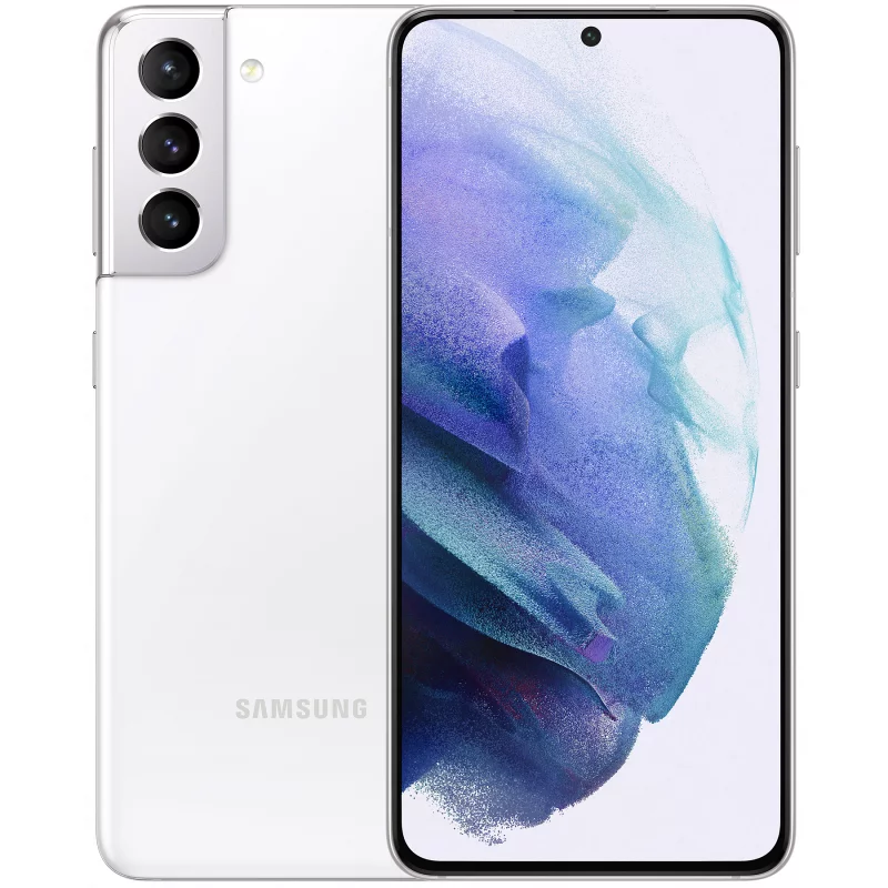Image : Samsung Galaxy S21 6.2' 128 Go 5G Blanc S21