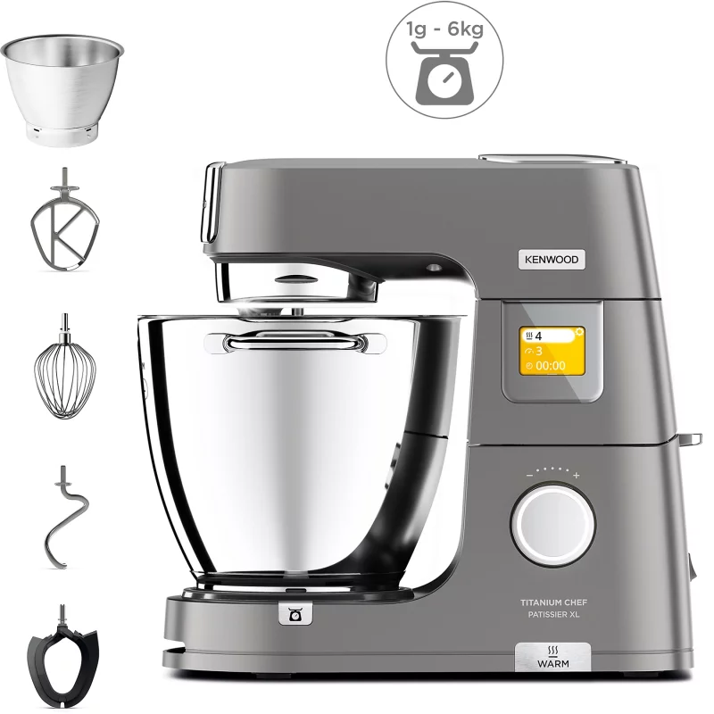 Image : Robot patissier Kenwood KWL90.009SI Titanium Chef Patissier XL