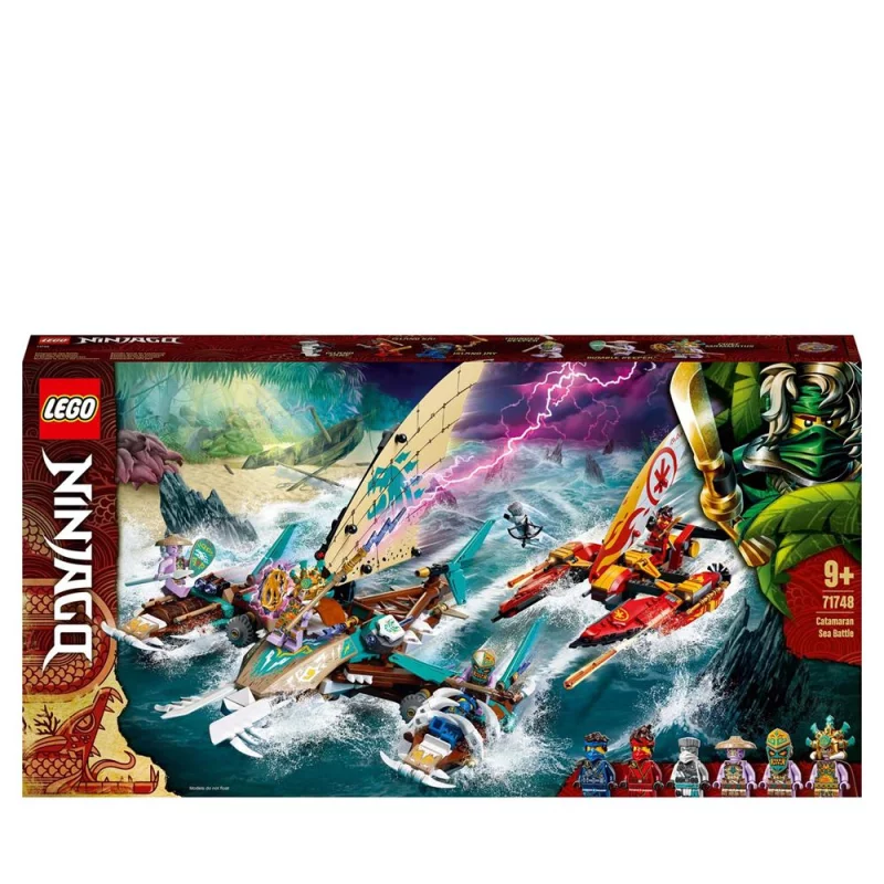 Image : LEGO NINJAGO 71748 - La Bataille de Catamarans