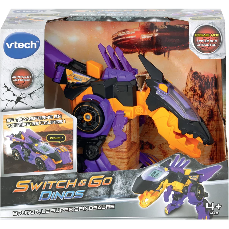 Image : Switch & Go Dinos VTECH - Brutor le super Spinosaure