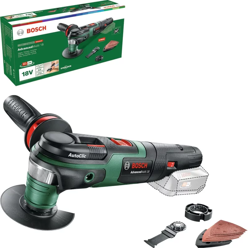 Image : Outil multifonctions sans fil Bosch - AdvancedMulti 18 avec sans batterie 0603104000