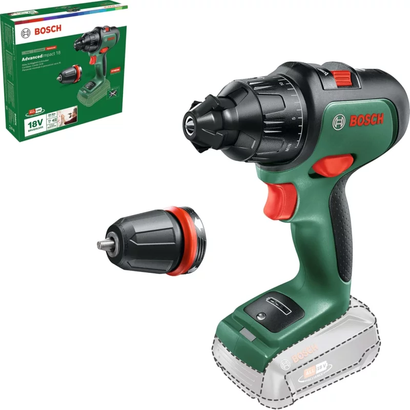 Image : Bosch perceuse-visseuse a percussion AdvancedImpact 18 (sans batterie)