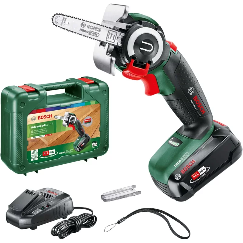 Image : Scie coupe droite sans fil Bosch - AdvancedCut 18 (1 batterie)