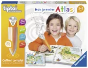 Tiptoi - Coffret complet lecteur interactif + Livre Atlas RAVENSBURGER