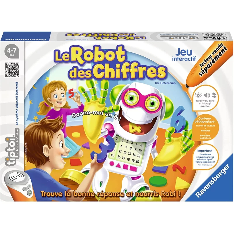 Image : tiptoi - Le robot des chiffres RAVENSBURGER