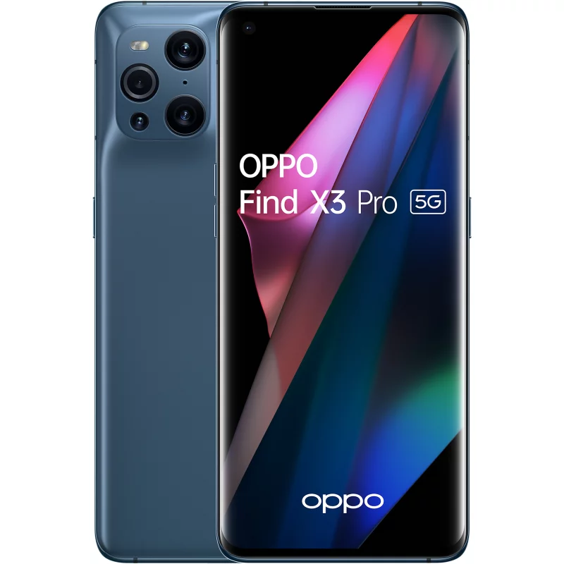 Image : Oppo Find X3 Pro Bleu 5G