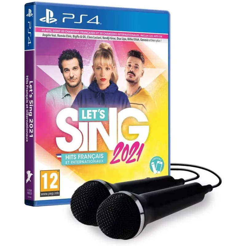 Image : Let's Sing 2021 2 Mics PS4