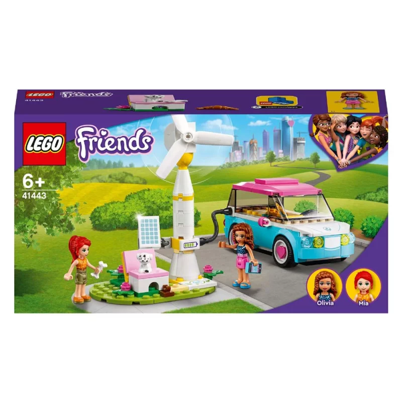 Image : LEGO Friends 41443 La voiture electrique d’Olivia