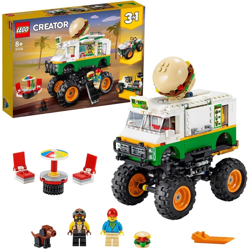 Image : LEGO Creator 31104 Le Monster Truck a hamburgers