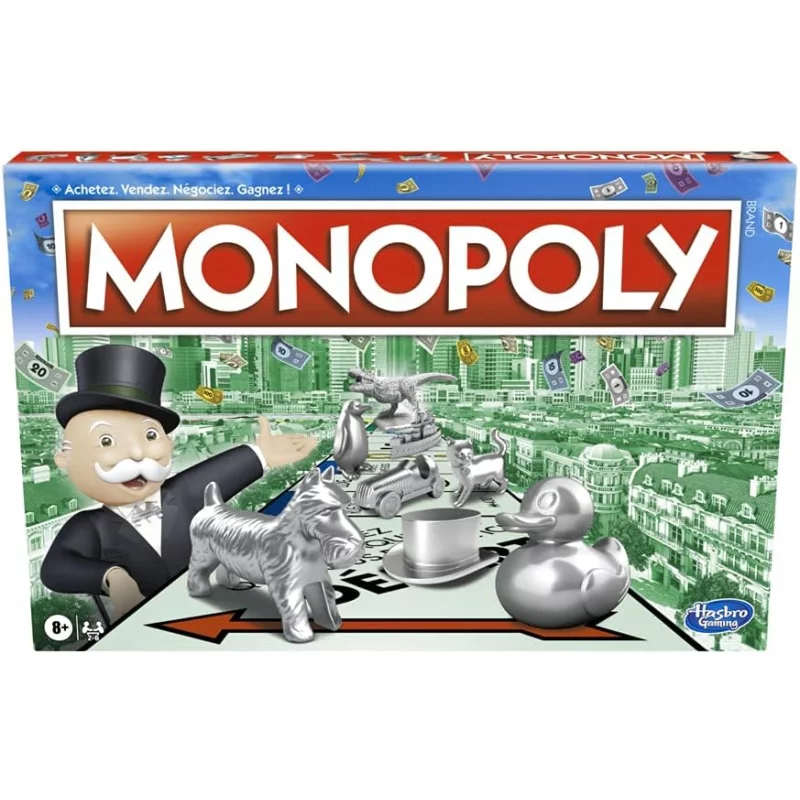 Image : Jeu de societe Hasbro Monopoly Classique