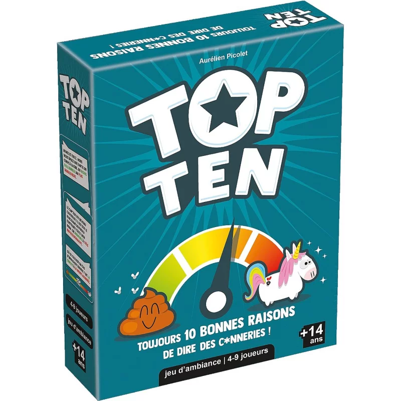 Image : Jeu d’ambiance Asmodee Top Ten