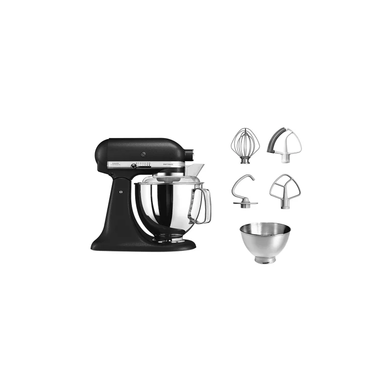 Image : Robot Kitchenaid ARTISAN TRUFFE NOIRE 4 8L-5KSM175PSEBK