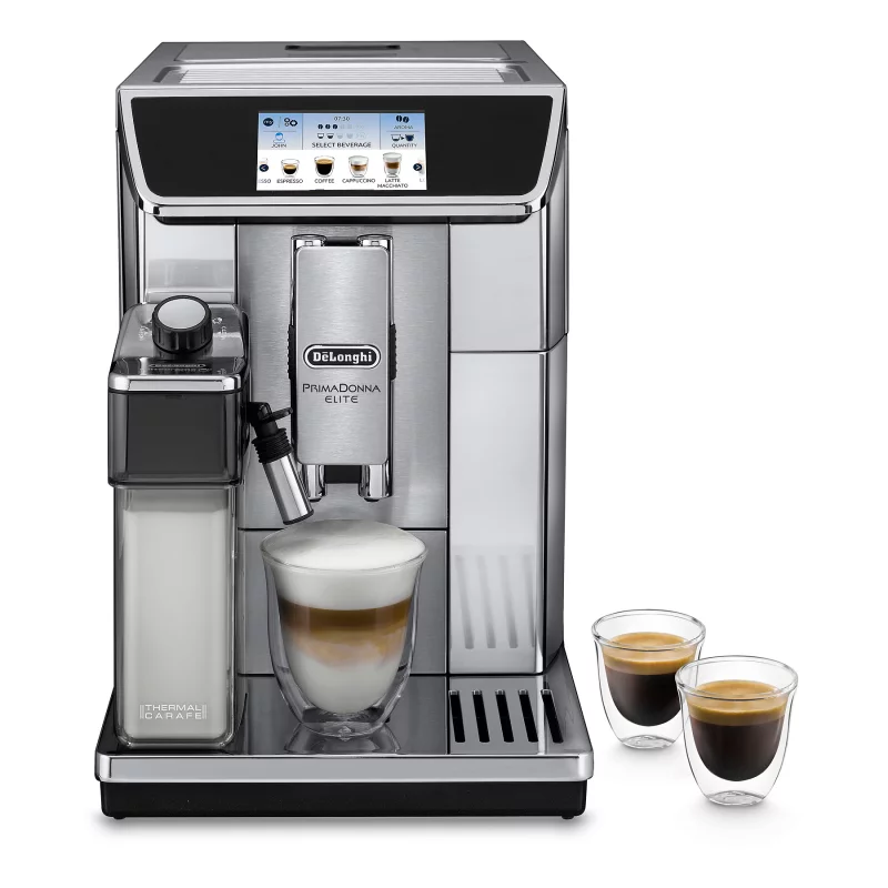 Image : Expresso Broyeur Delonghi PrimaDonna Elite ECAM650.75.MS connecte