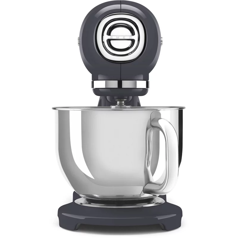 Image : Robot patissier Smeg SMF03GREU Gris