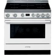 Piano de cuisson induction Smeg CPF9IPWH