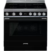 Piano de cuisson induction Smeg CPF9IPBL