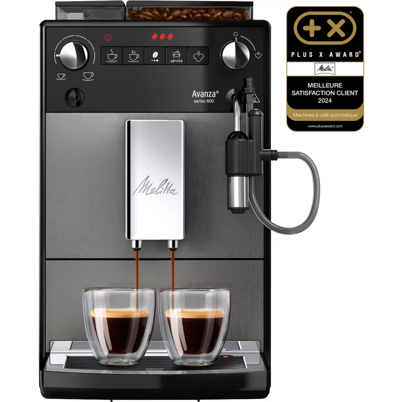 Image : Expresso avec broyeur Melitta Avanza F270-100 Gris Tiranium