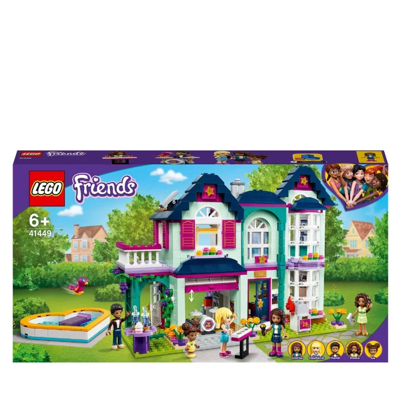 Image : LEGO Friends 41449 La maison familiale d’Andrea
