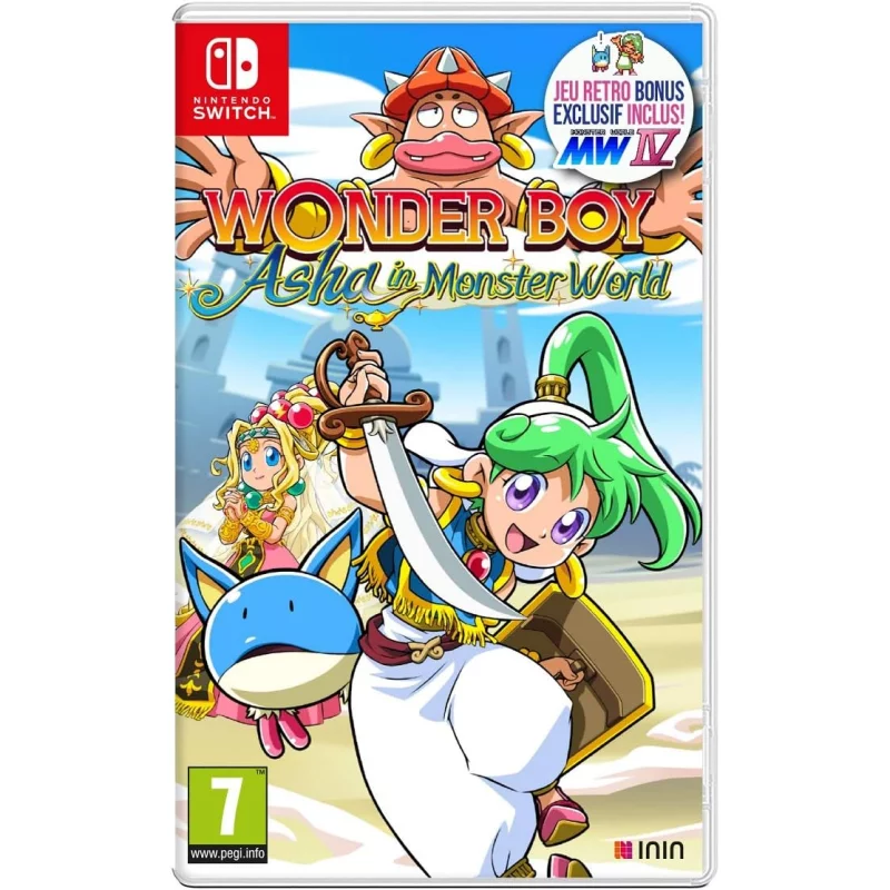 Image : Wonderboy asha in Monster World Jeu Switch