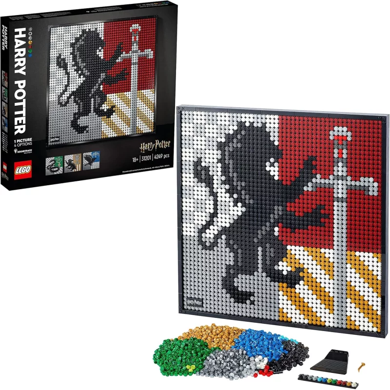 Image : LEGO 31201 Art Harry Potter Les blasons de Poudlard