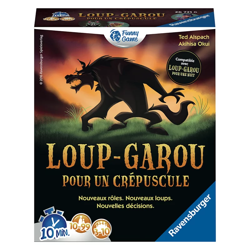 Image : Loup garou pour un crépuscule Ravensburger