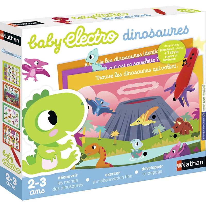 Image : Baby Electro Dinosaures Nathan 31623