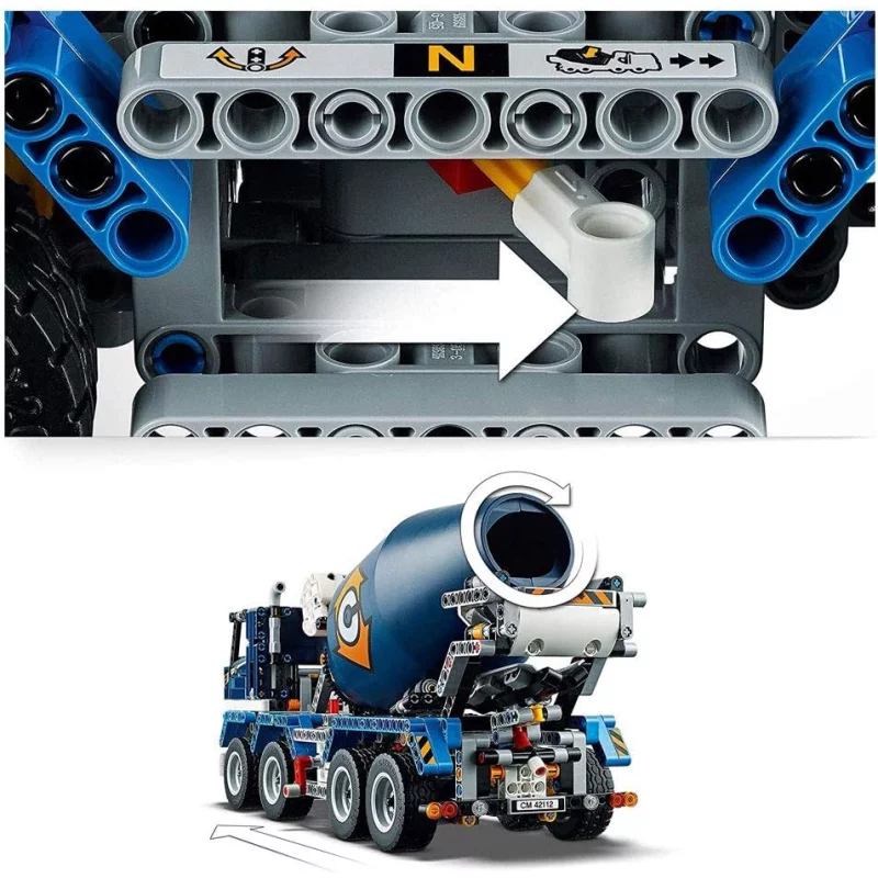 Image : LEGO Technic 42112 Le camion bétonnière