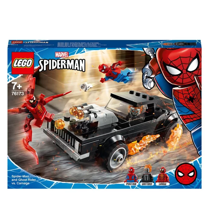 Image : LEGO 76173 Marvel Spider-Man et Ghost Rider contre Carnage