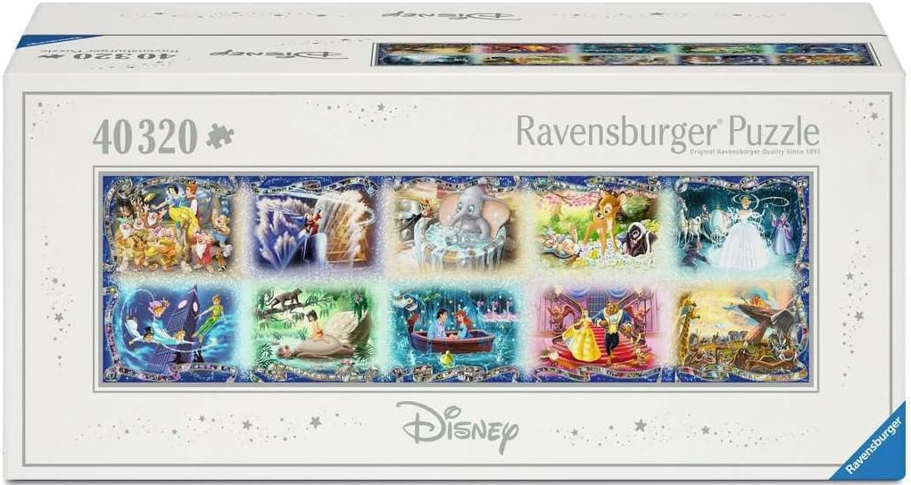Image : Puzzle 40000 p - Les inoubliables moments Disney RAVENSBURGER