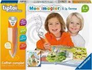 tiptoi - Coffret complet lecteur interactif + Livre Imagier A la ferme RAVENSBURGER