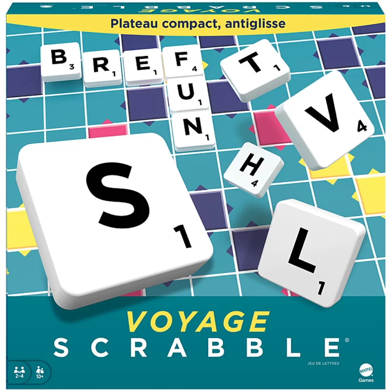 Image : SCRABBLE VOYAGE MATTEL