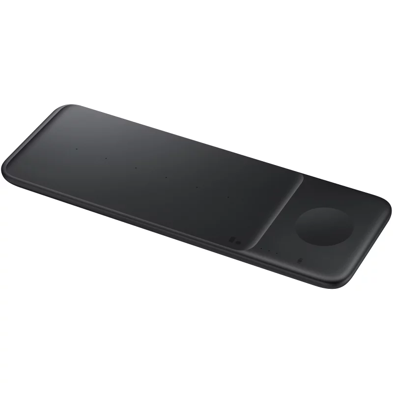 Image : Station de chargement Samsung Trio USB-C + chargeur secteur Noir EP-P6300