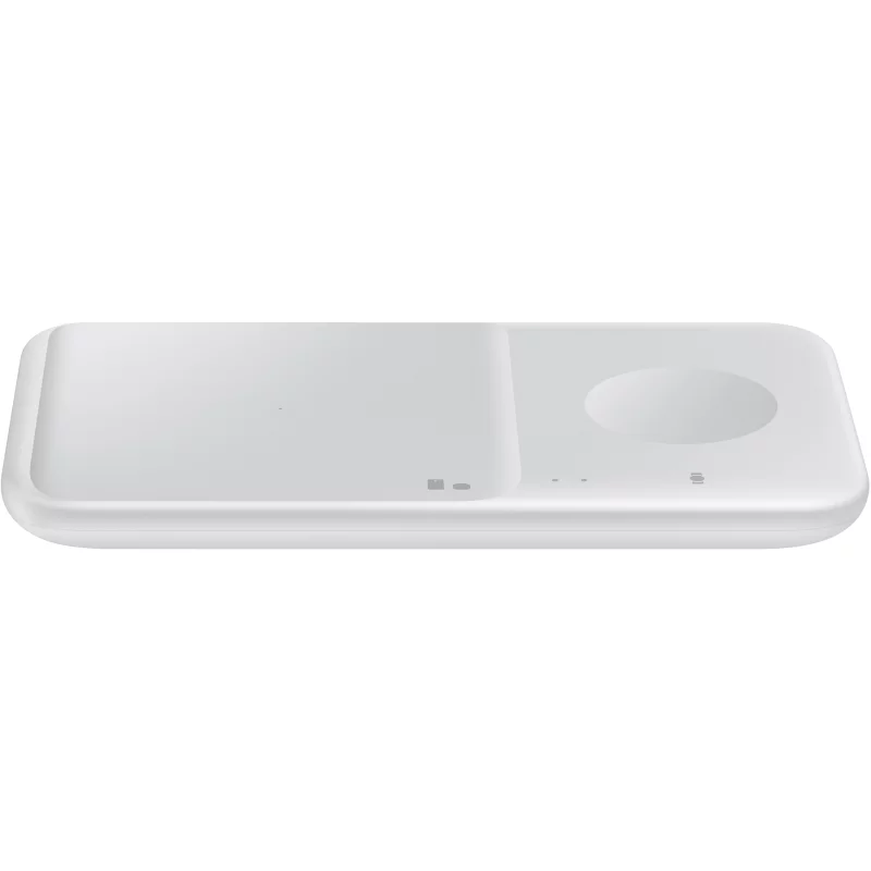 Image : Chargeur induction Samsung DUO USB-C + chargeur secteur Blanc