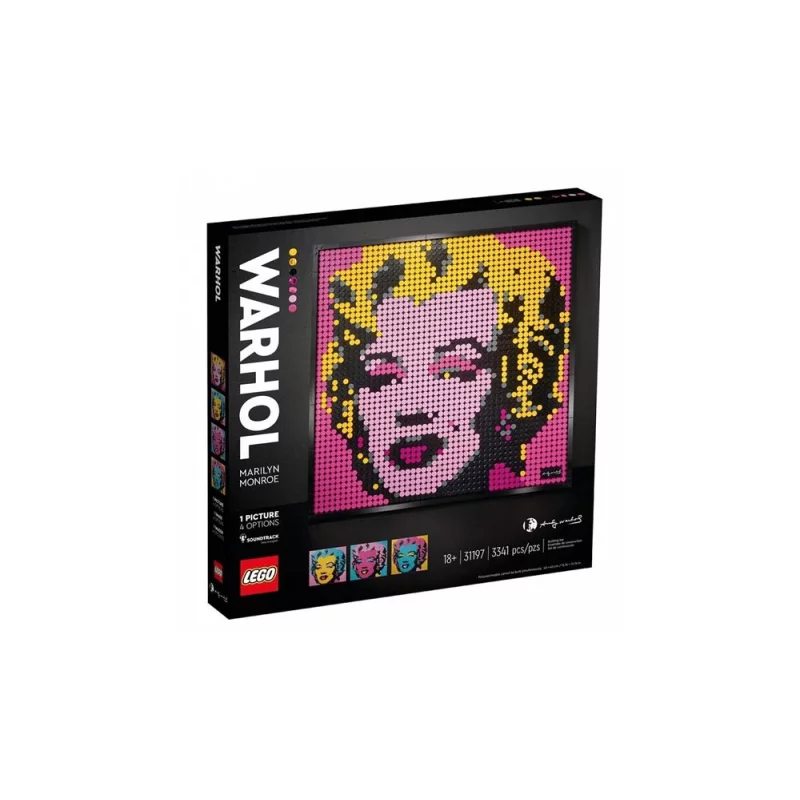 Image : LEGO 31197 Art Andy Warhol's Marilyn Monroe