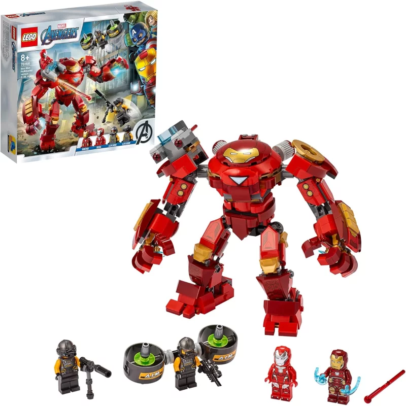 Image : LEGO 76164 Marvel Super Heroes Marvel Avengers Iron Man Hulkbuster Contre Un Agent de l'A.I.M.