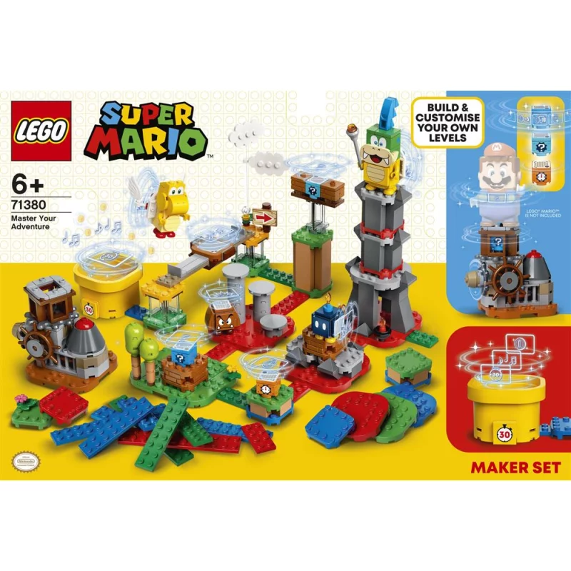 Image : LEGO 71380 Super Mario Set de createur Invente Ton Aventure