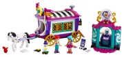 LEGO Friends 41688 La roulotte Magique avec Cheval et Mini-poupee  Jouet Parc d'Attraction pour Enfants