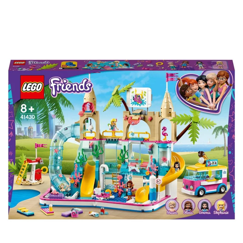 Image : LEGO Friends Le parc aquatique Plaisirs d'été 41430